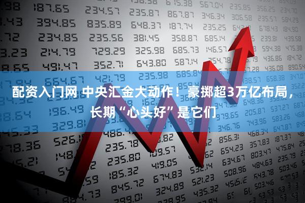 配资入门网 中央汇金大动作！豪掷超3万亿布局，长期“心头好”是它们